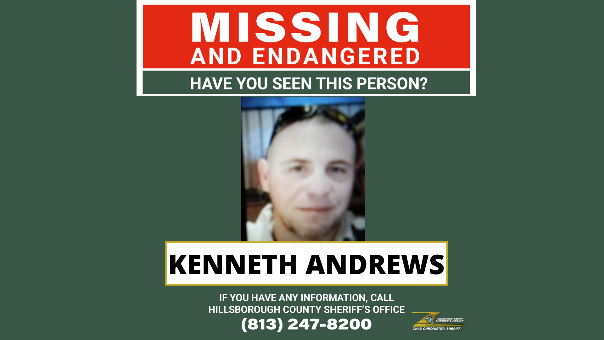 Missing, endangered man located