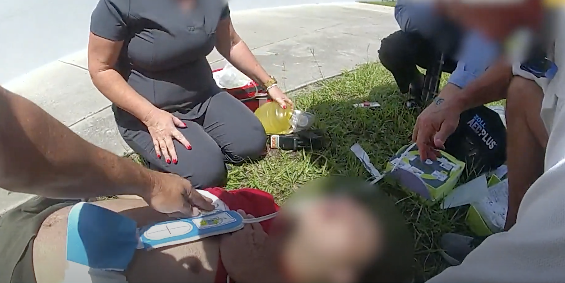 BODY CAM: Deputy uses AED and CPR to save student's life
