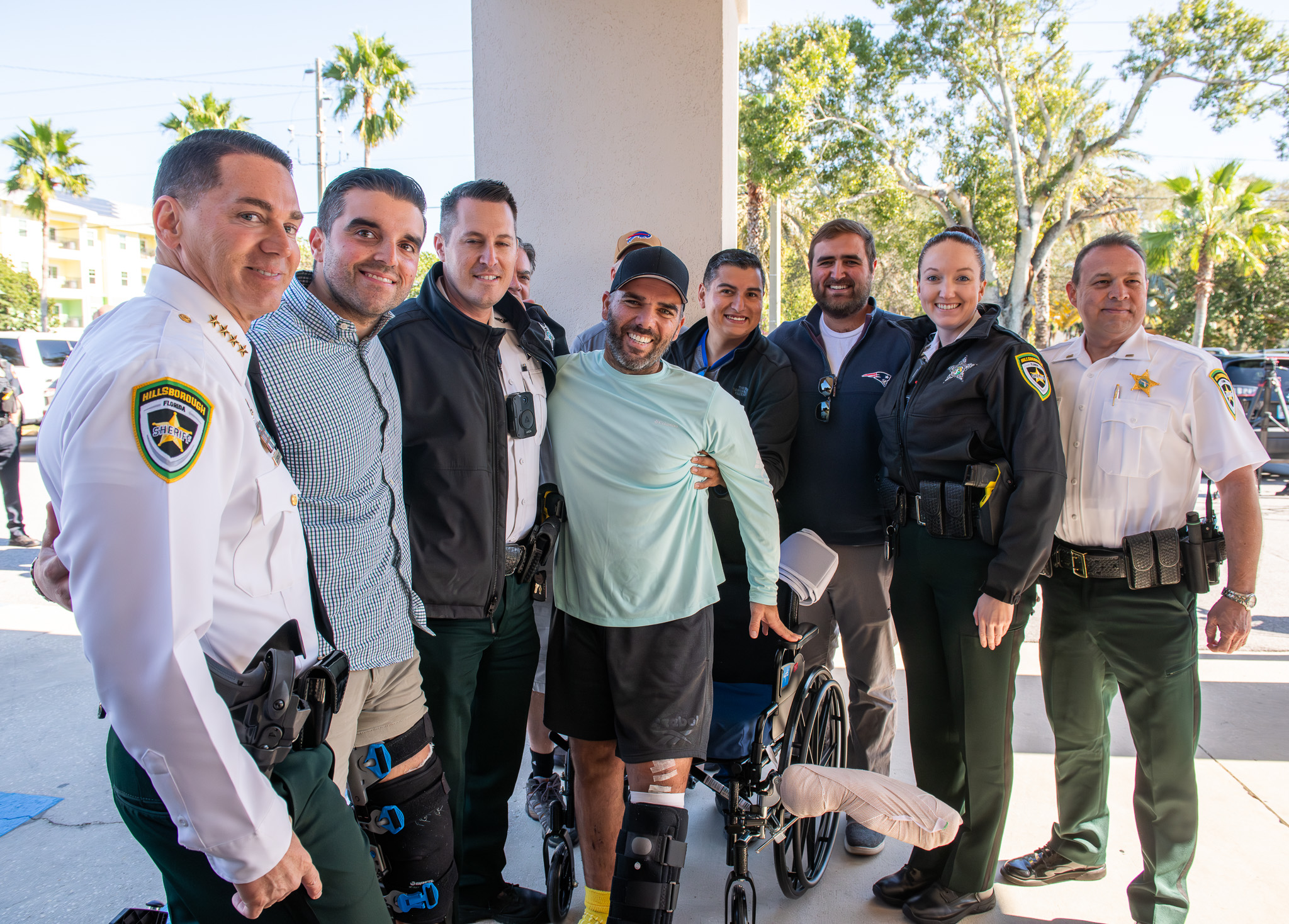 Corporal Brito Released From Rehabilitation Center