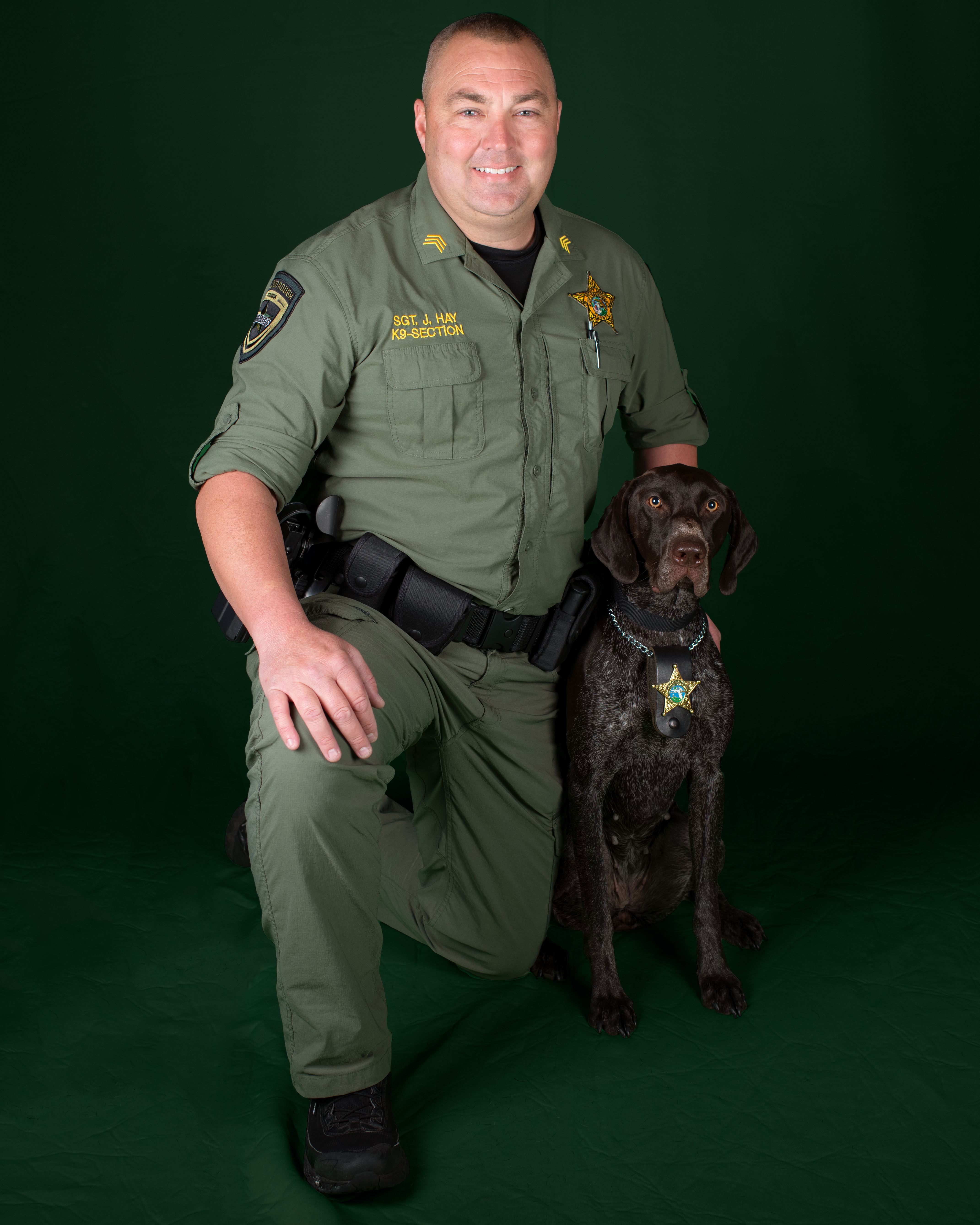 K9 Unit Jason Hay and Millie Image