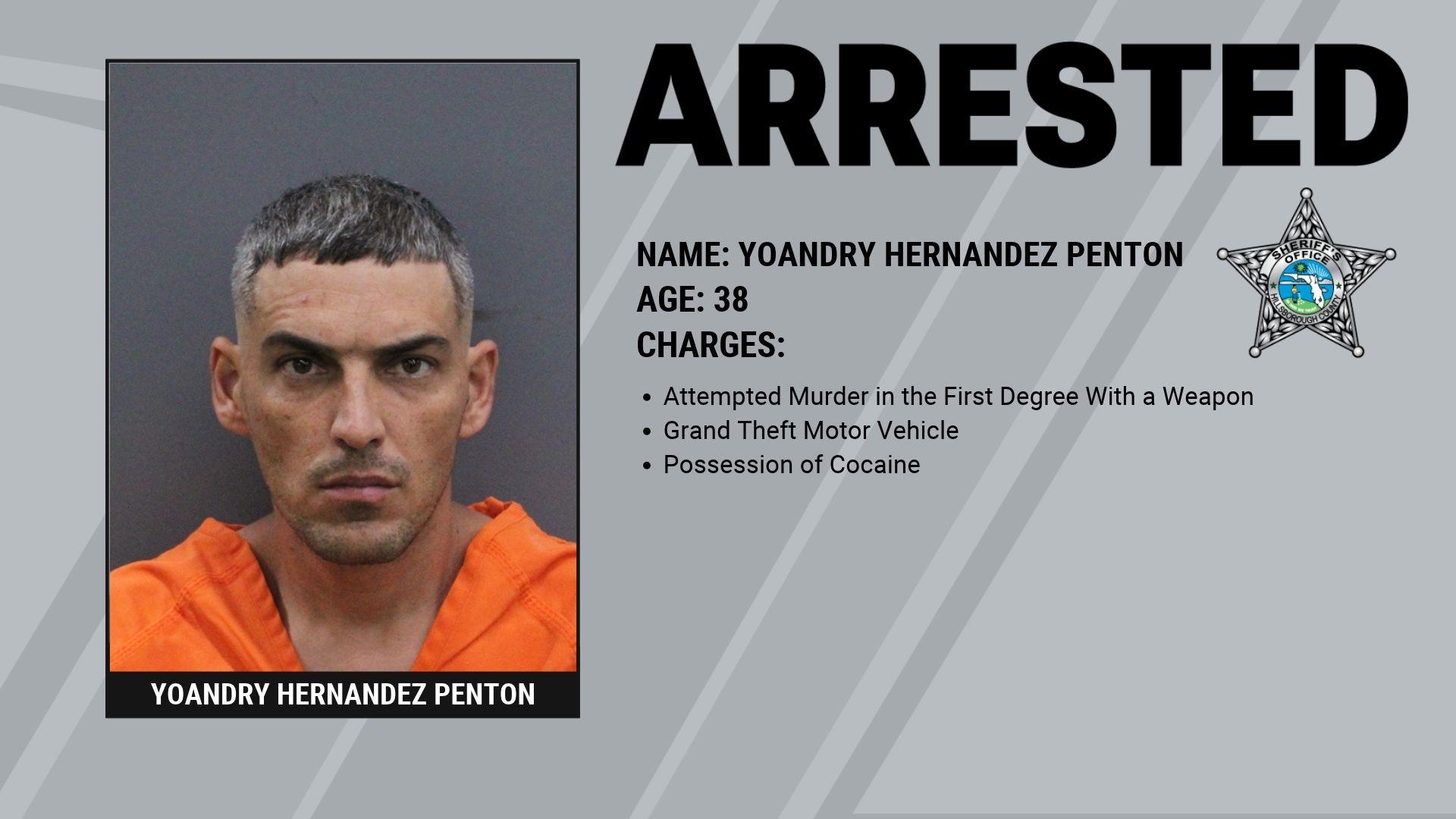 Man Arrested After Repeatedly Stabbing Victim, Stealing His Vehicle