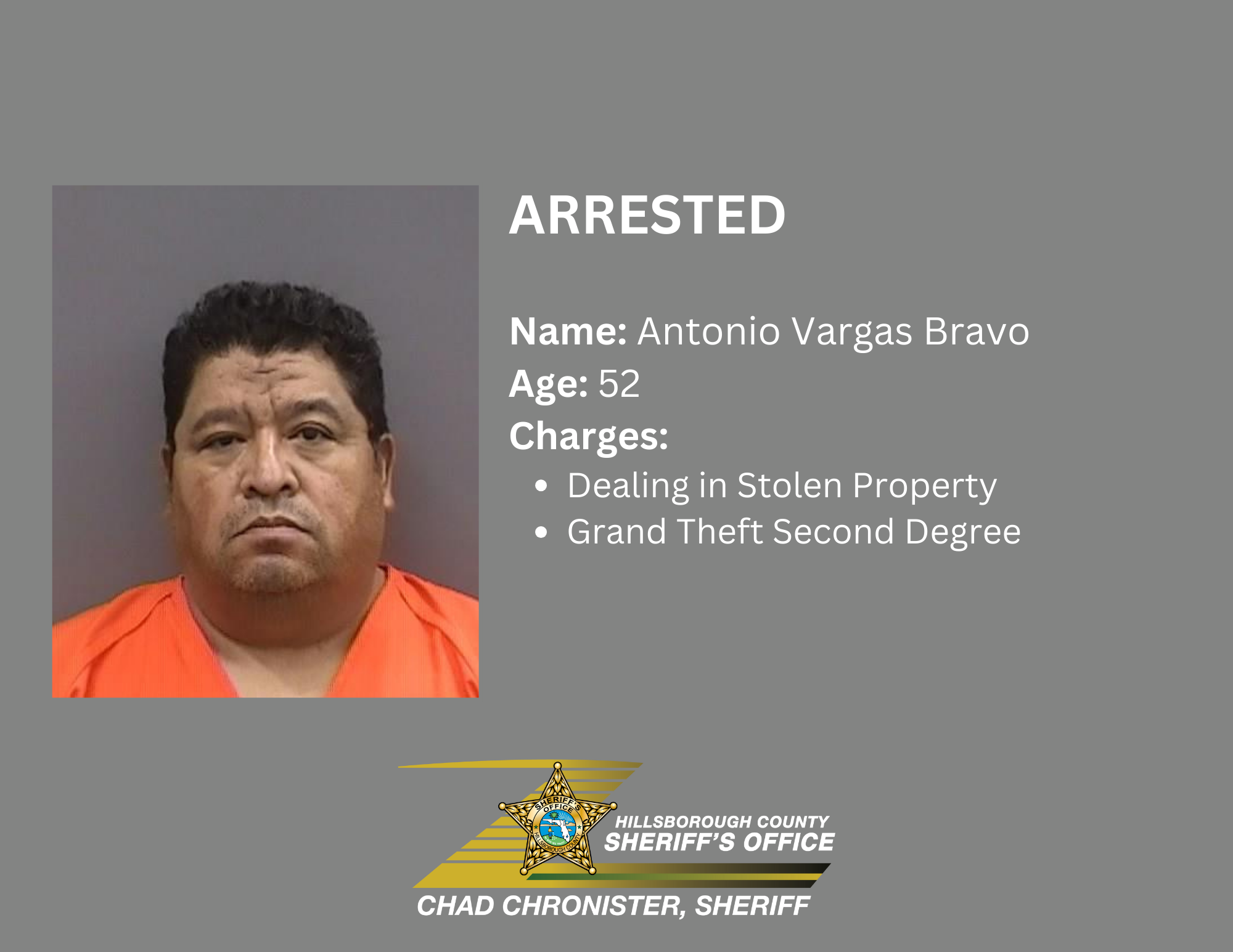 TWO ARRESTED FOR CONSTRUCTION THEFT