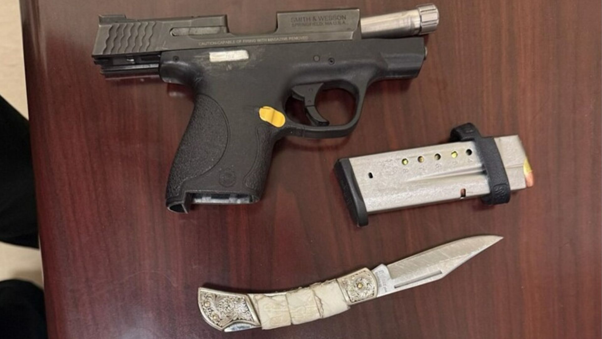 Strawberry Crest Student Brings Weapons to School