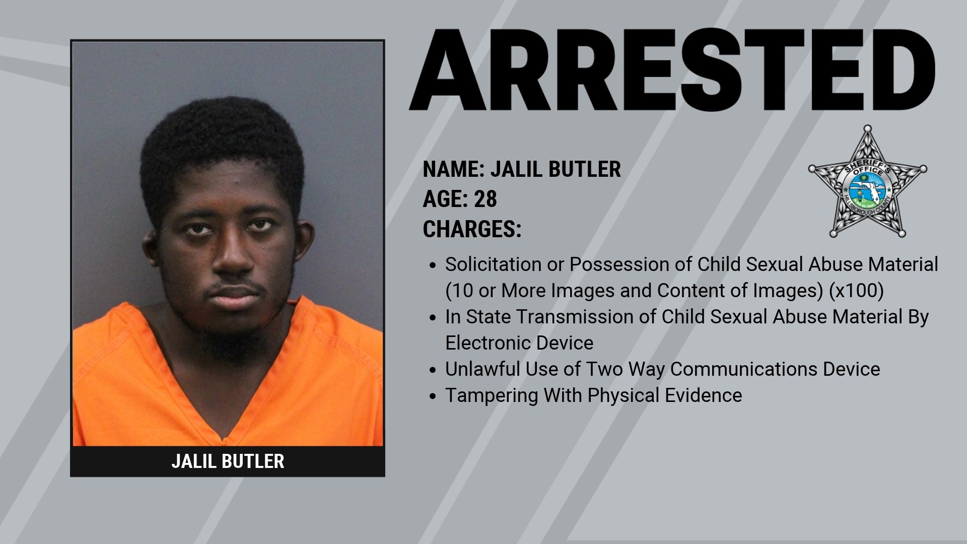 Man Arrested After Detectives Discover More Than 100 Files of Child Sexual Abuse Material