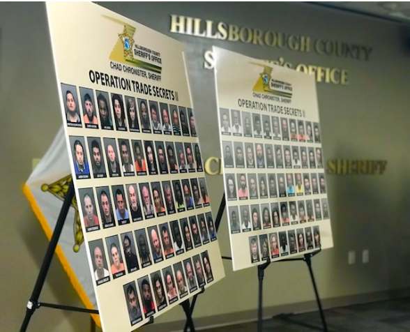 104 Arrested in Hillsborough County Sheriff's Office human trafficking investigation Supporting Image