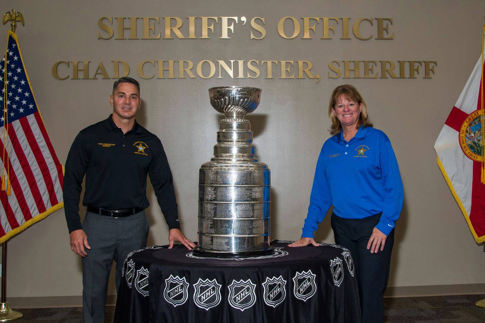 Lord Stanley makes stop at Hillsborough County Sheriff’s Office