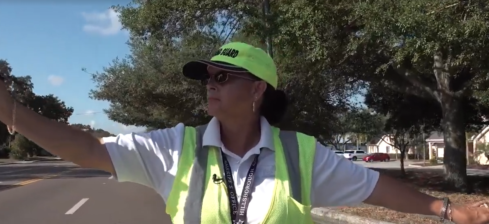 Sheriff Chronister Commends Crossing Guard for Heroic Act of Compassion