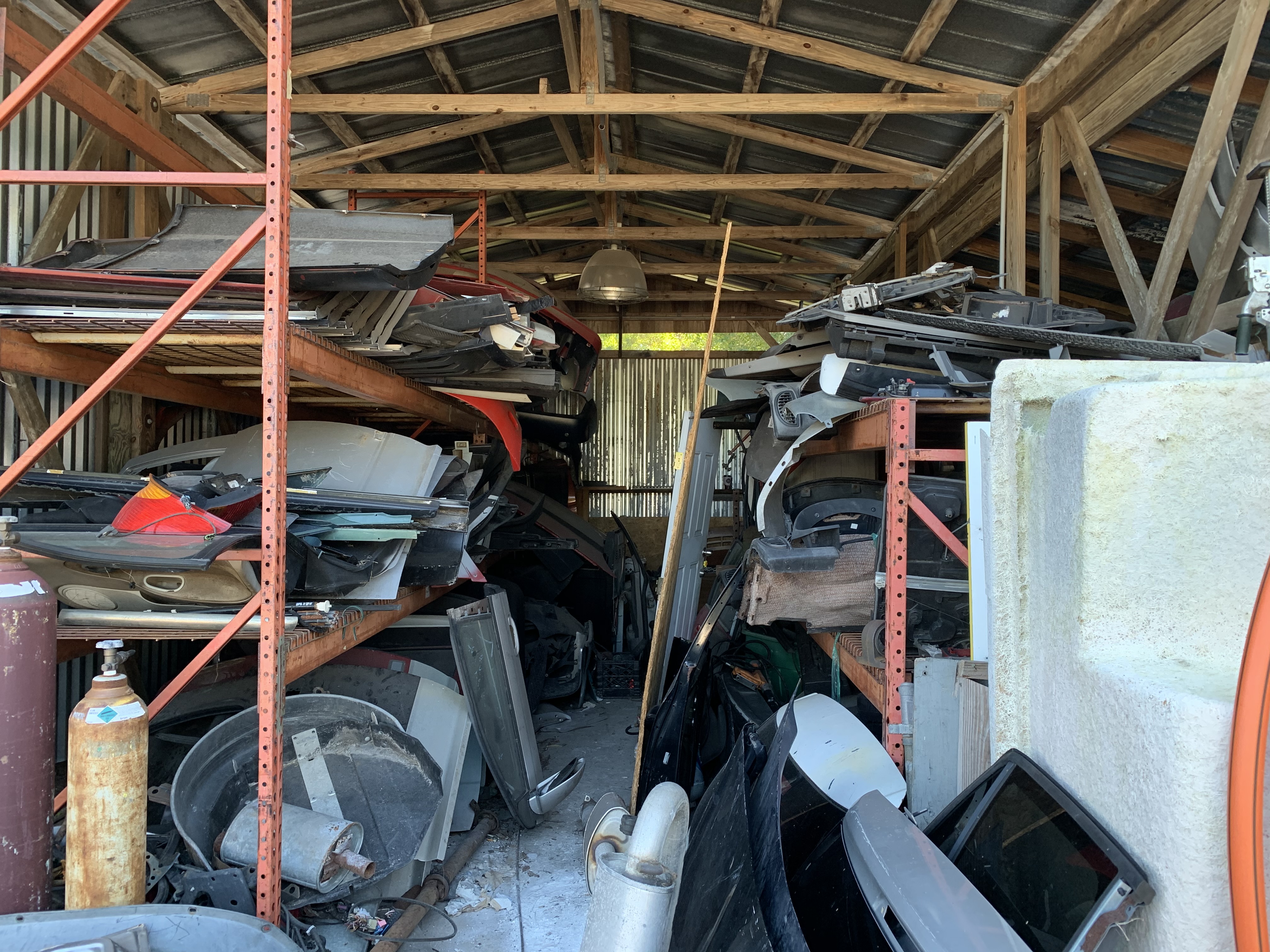 Man and Woman arrested for operating chop shop out of home