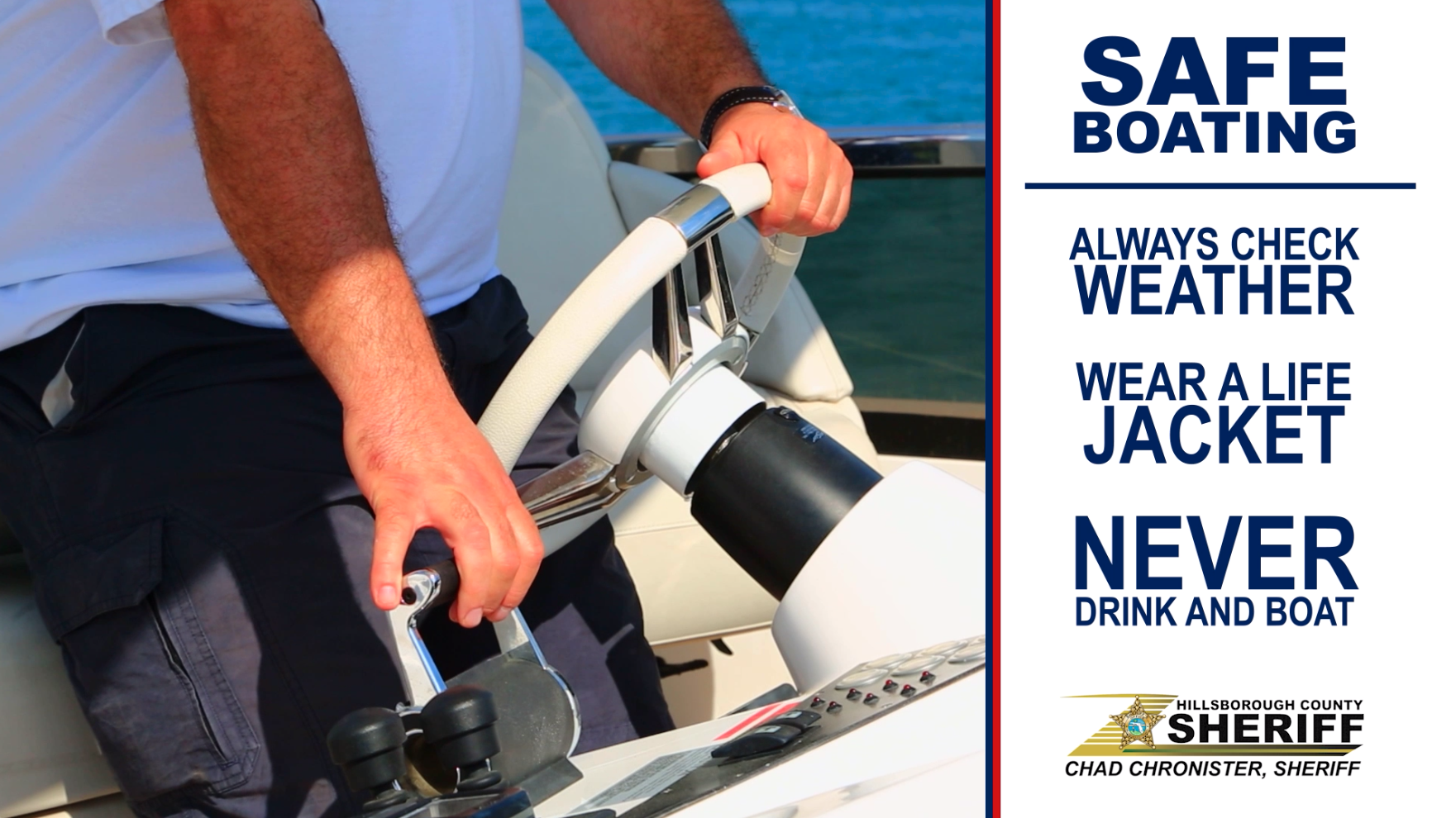  "Operation Dry Water" to raise awareness of the dangers of boating under the influence this Fourth of July weekend