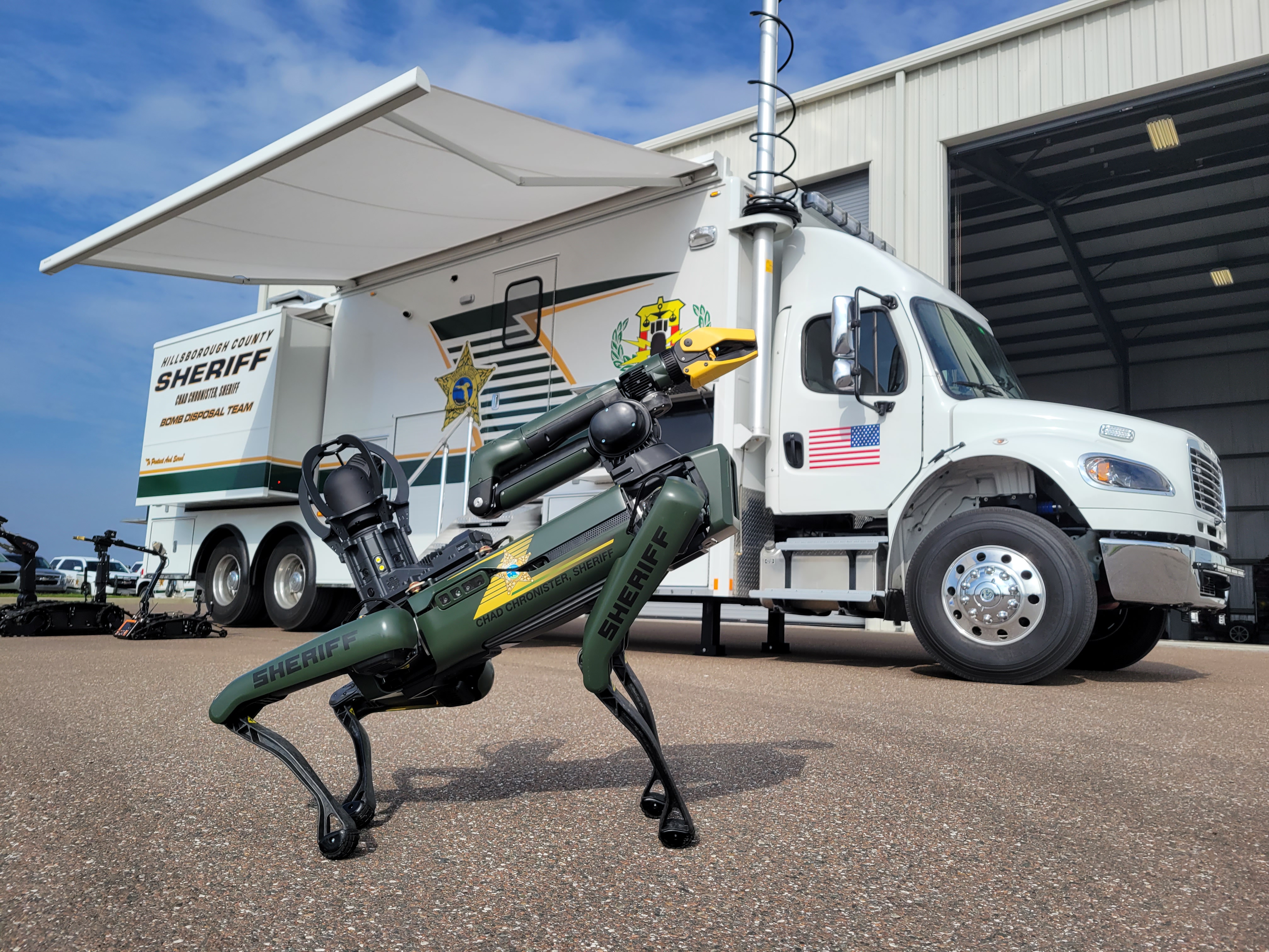 Team HCSO Adds New Robot and EOD Response Vehicle to Fleet