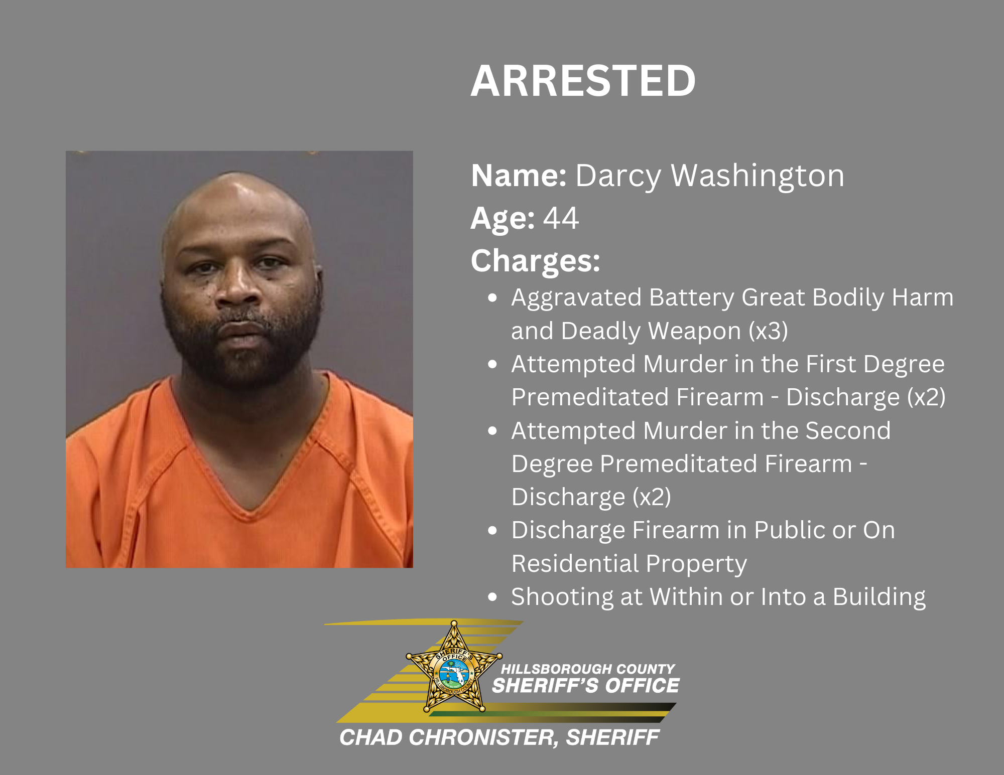Man Arrested for Attempted Murder