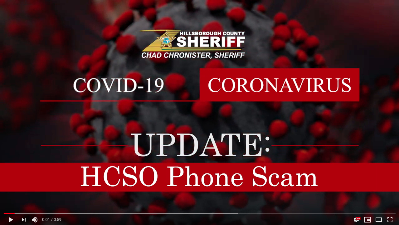 HCSO warns against scam involving callers posing as deputies 