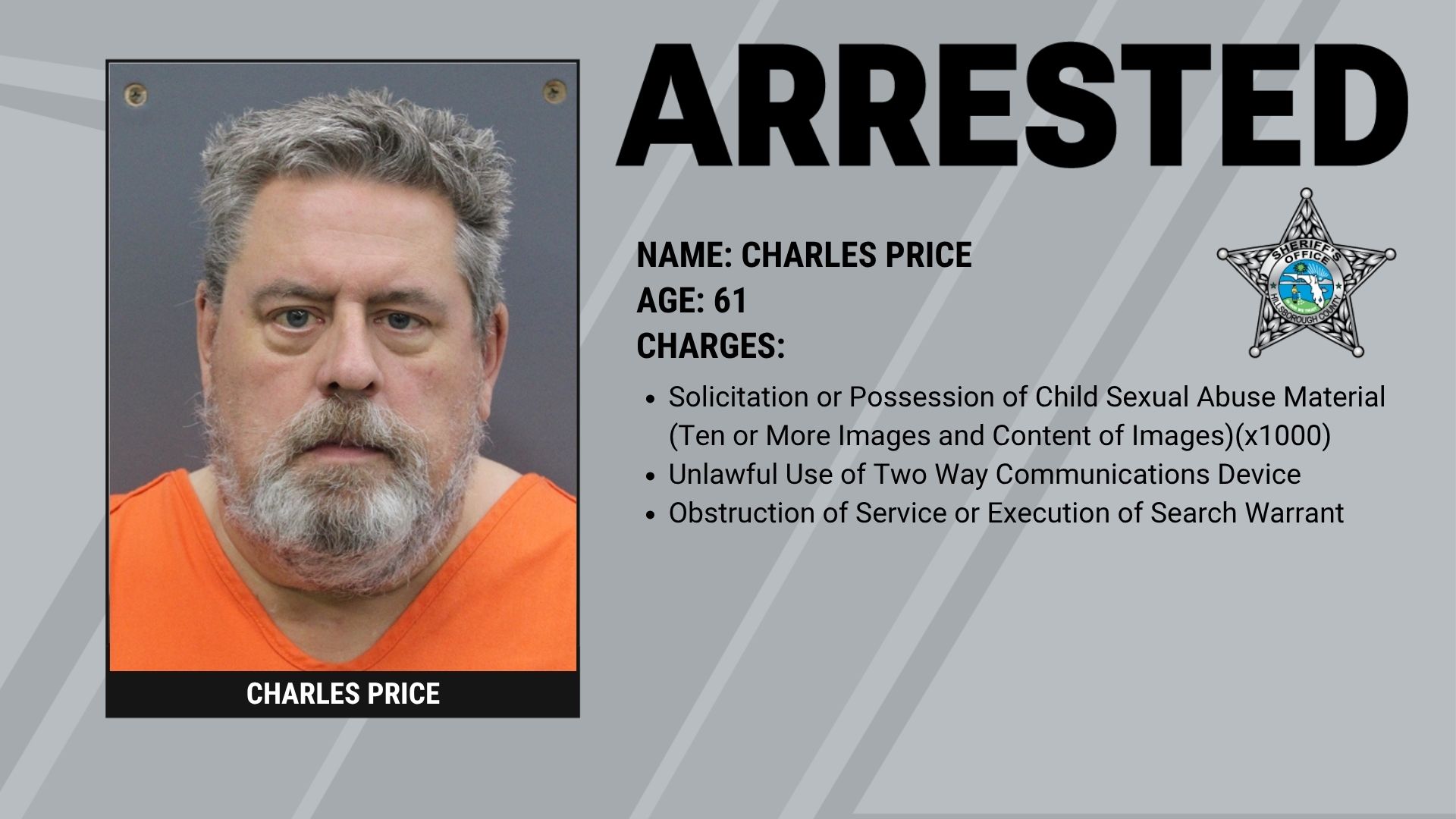 Lutz Man Arrested After More Than 1,000 Child Sexual Abuse Material Files Discovered