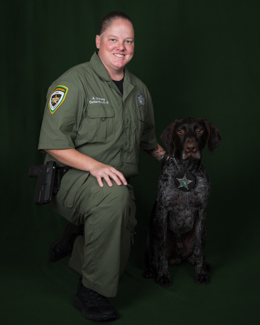 K9 Unit Alyssa Doheny  and Watson Image