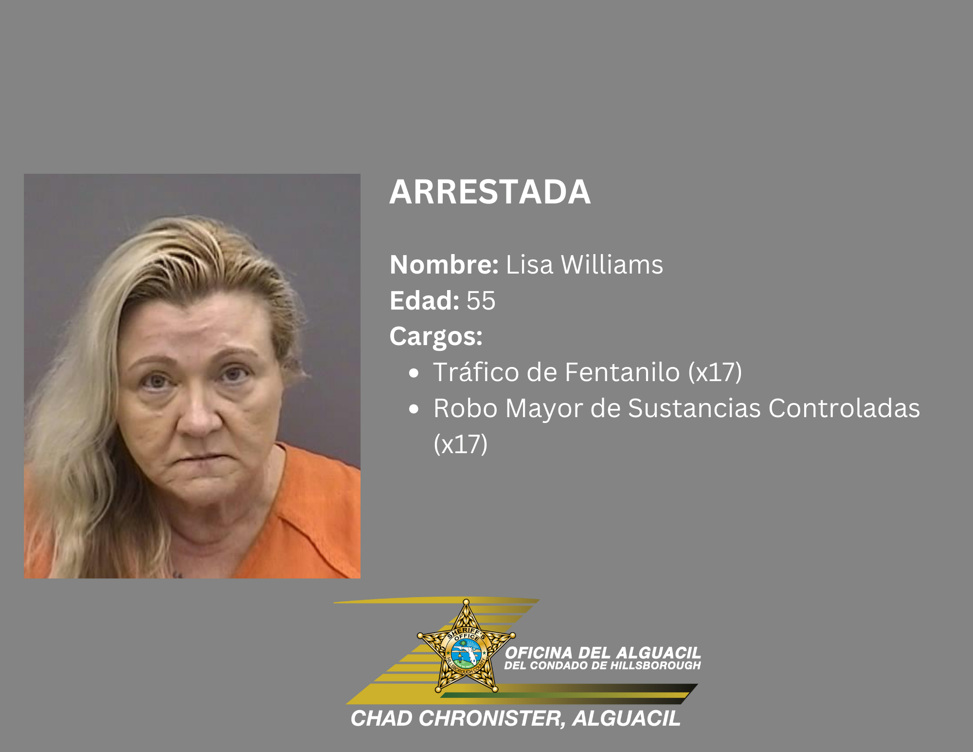 ENFERMERA DE BRANDON ARRESTADA DESPUÉS DE ROBAR BOLSAS DE FENTANILO