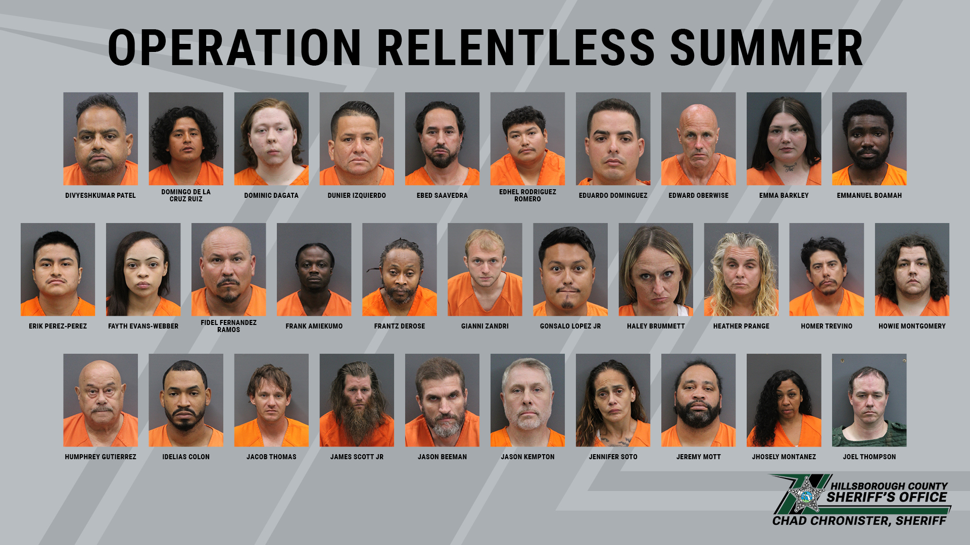 Operation Relentless Summer, 5 Victims Recovered Supporting Image