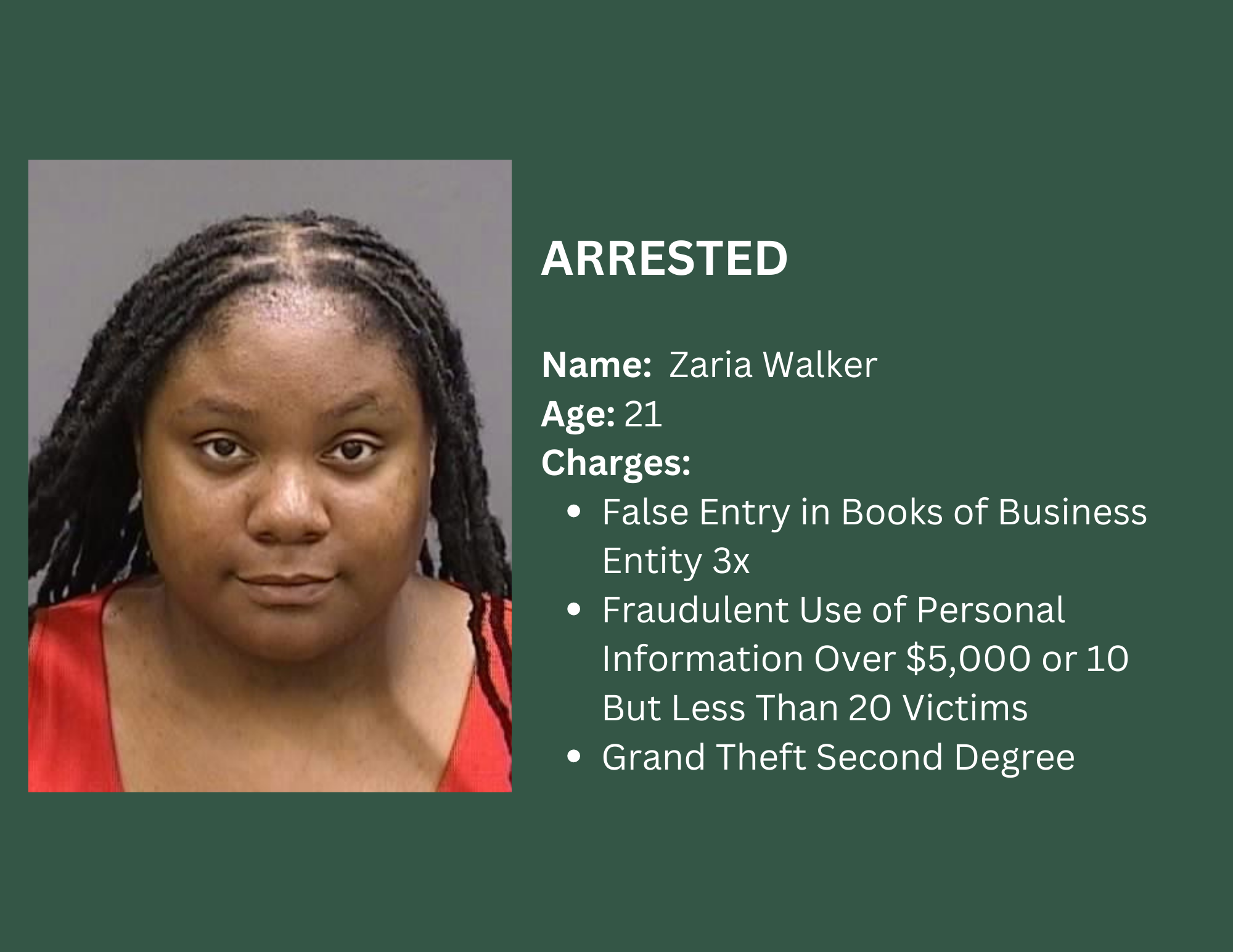 Woman Arrested for Laundering Money from Non-Profit