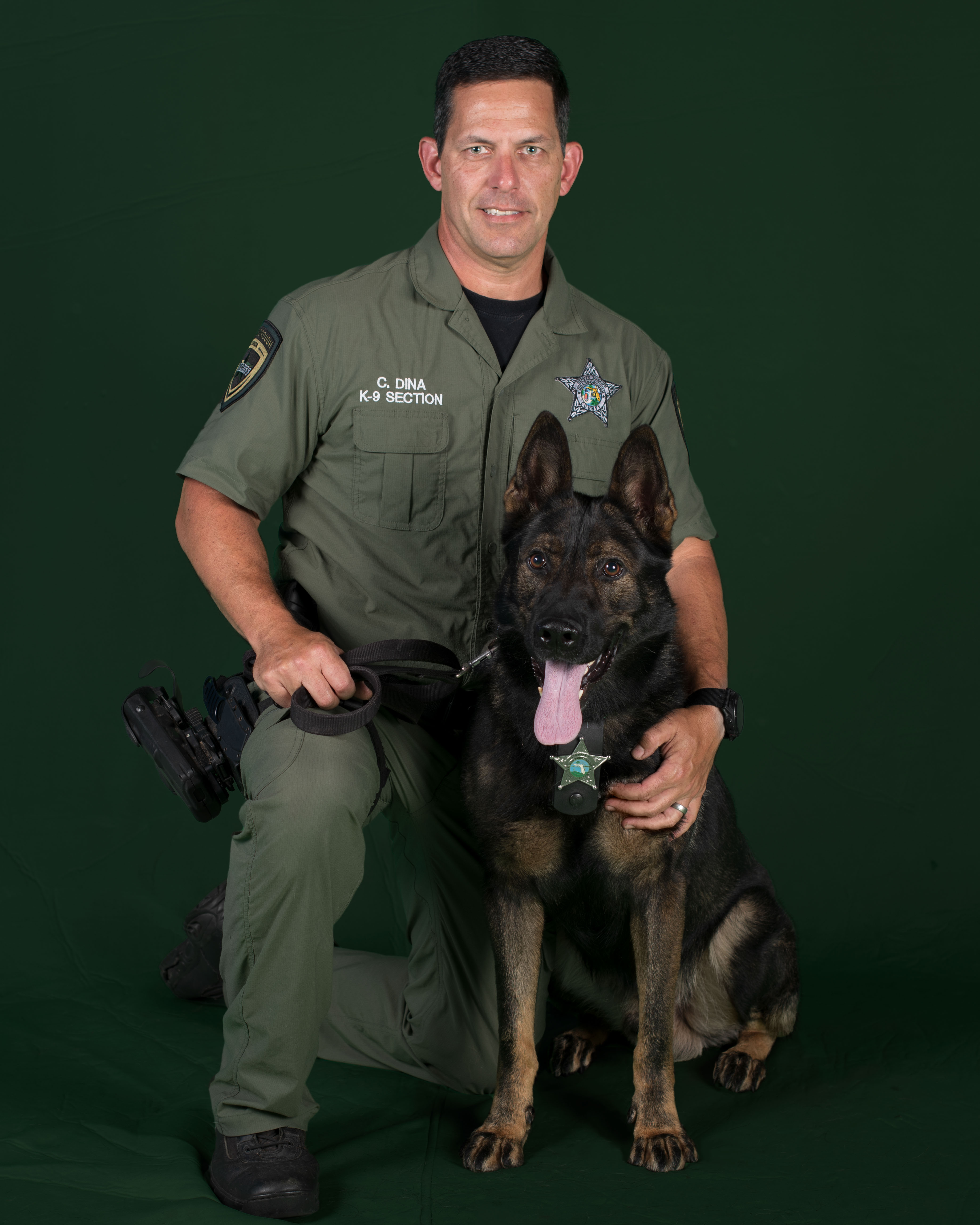 K9 Unit Christopher Dina and Drago Image