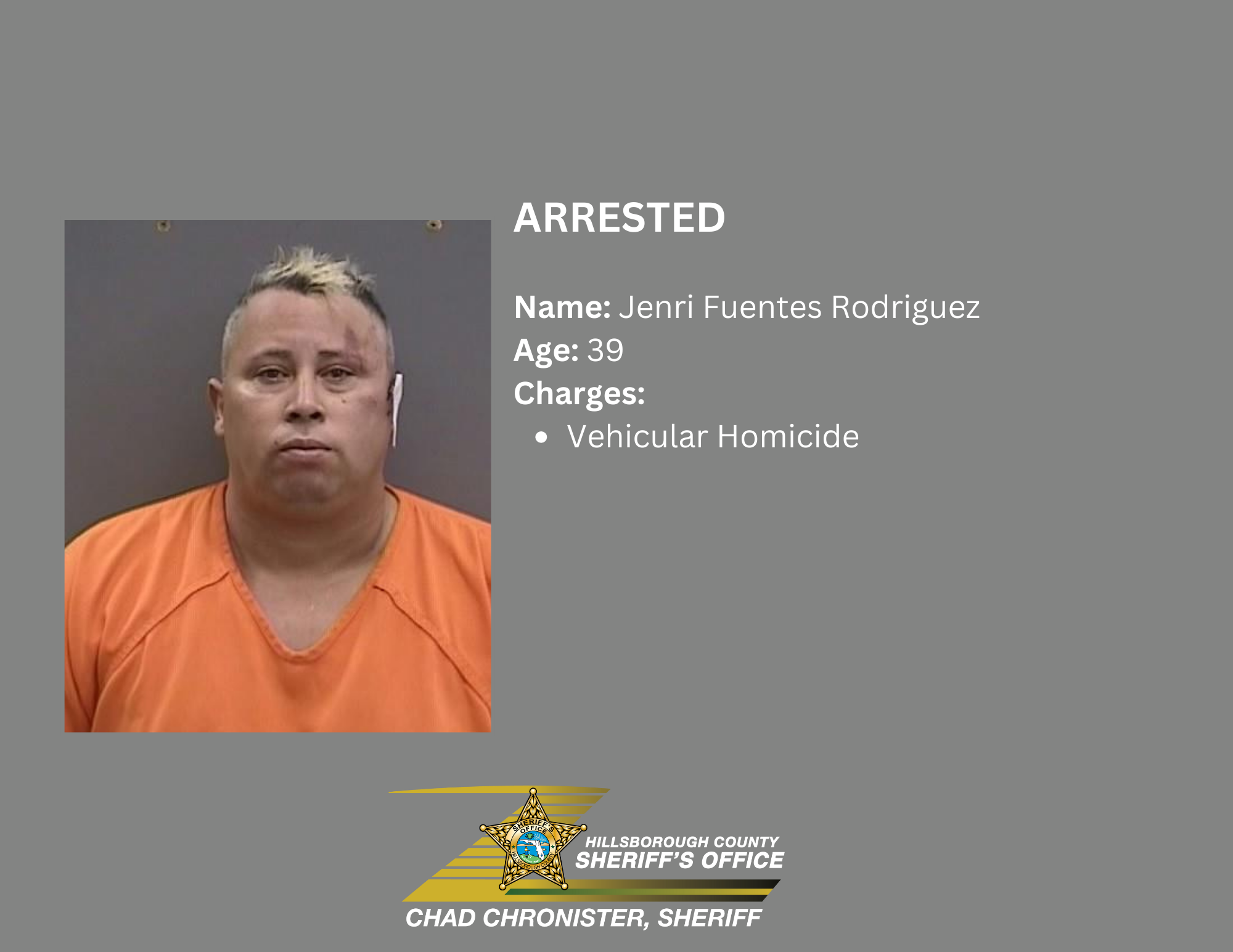 Man Arrested in Traffic Homicide