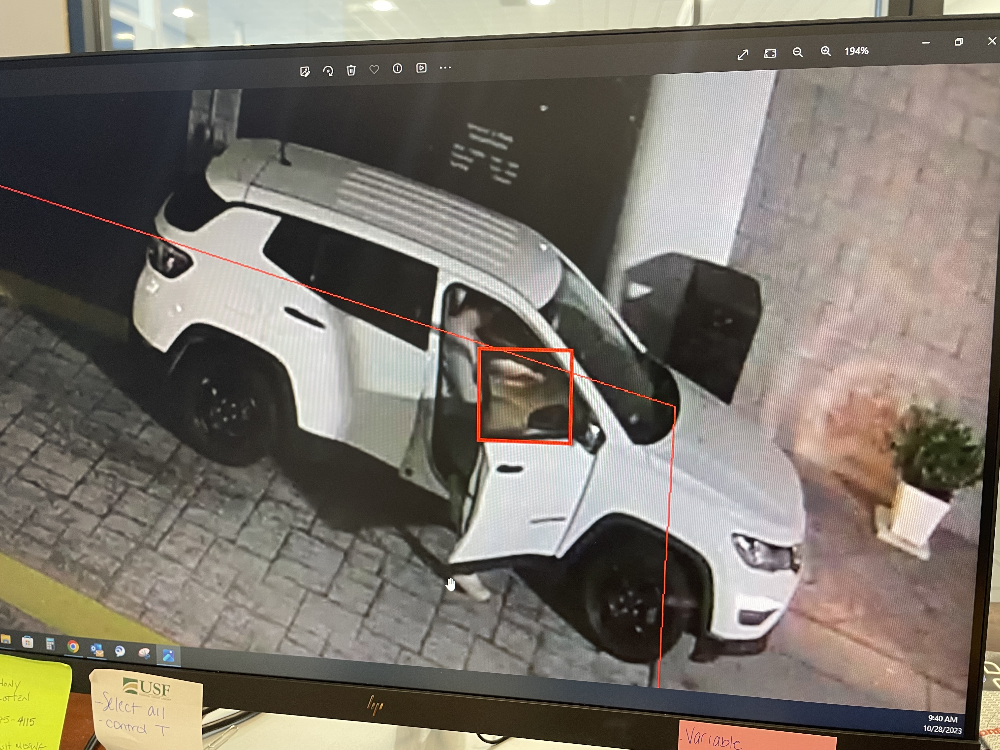 Help Needed Identifying Suspected Car Thief