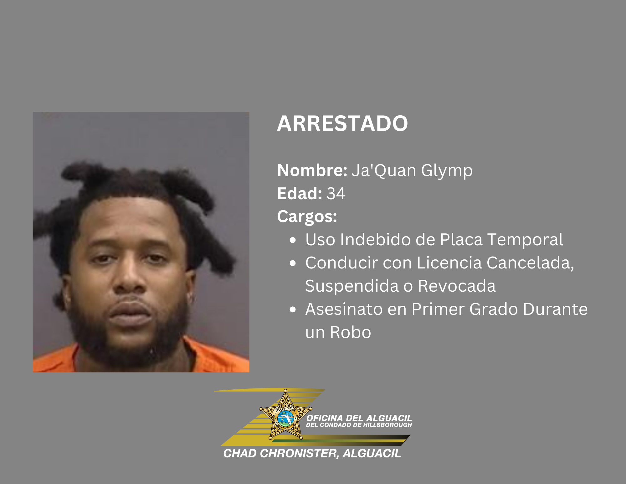 SEGUNDO ARRESTO REALIZADO EN HOMICIDIO RECIENTE