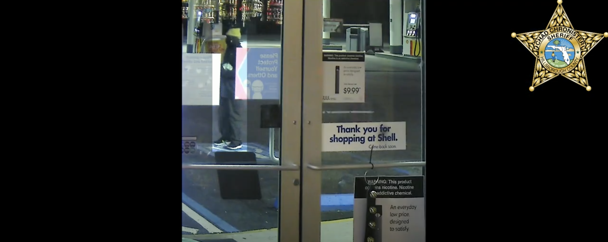 VIDEO: Suspects attempt to burglarize gas station