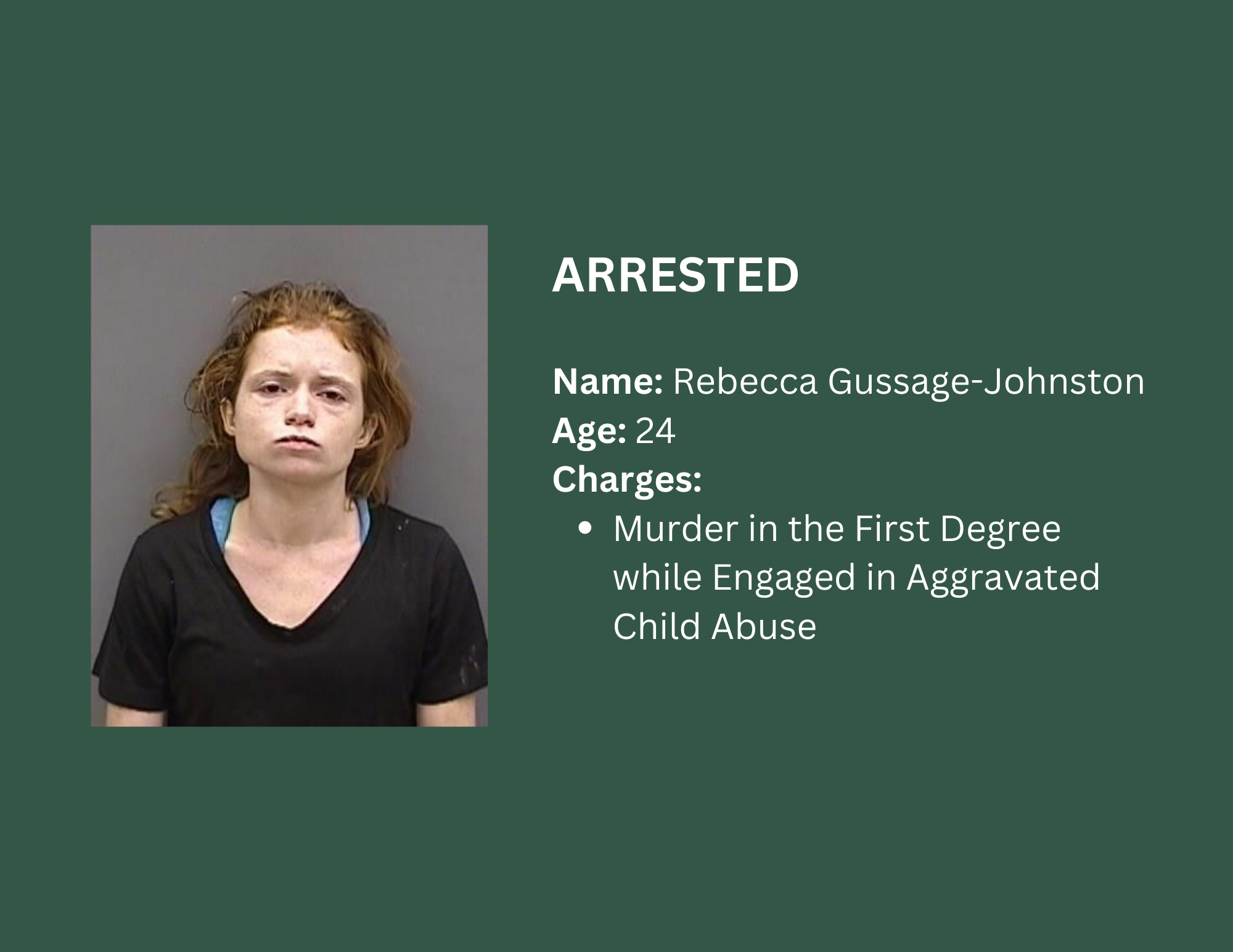 Woman Charged with Murdering Child