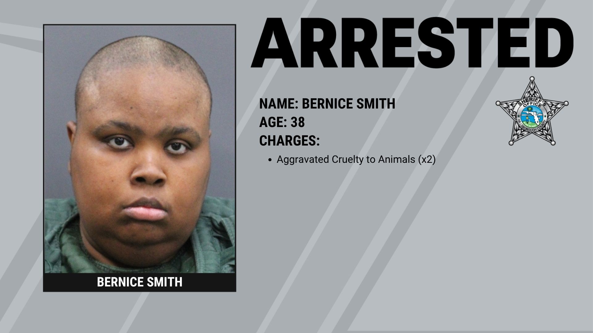 Woman Arrested After Investigation Reveals Severe Neglect of Two Dogs Supporting Image