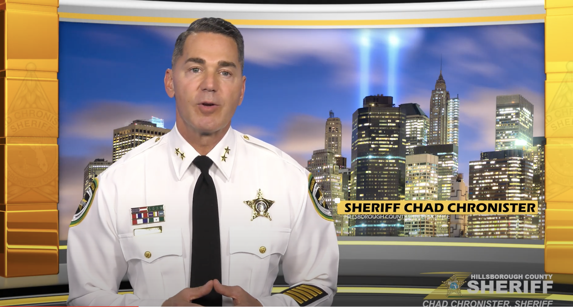 Sheriff Chad Chronister leads 9/11 commemoration