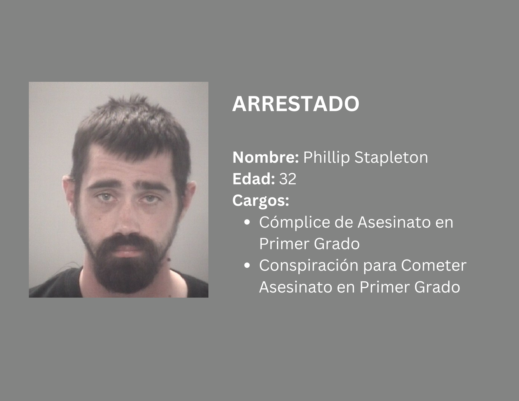 SOSPECHOSO DE HOMICIDIO RELACIONADO A ASESINATO DEL 2021
