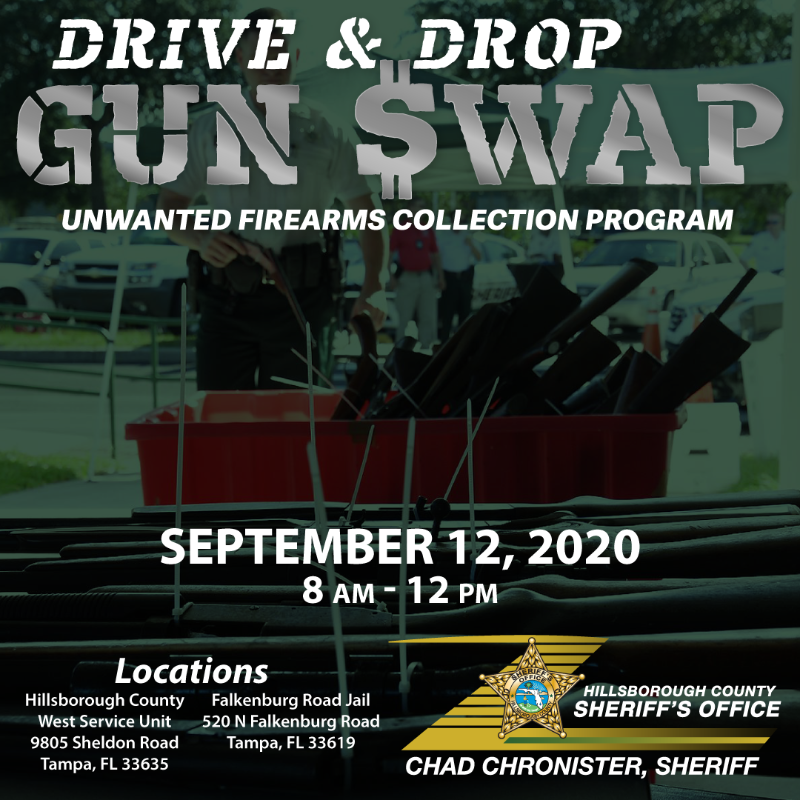 HCSO to hold "Drive & Drop Gun Swap" Saturday at two locations