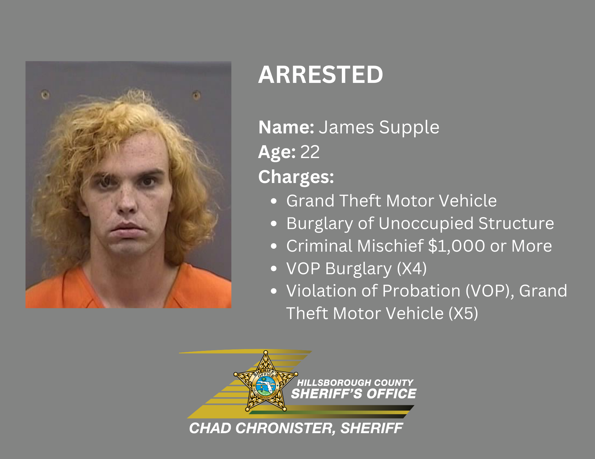 Car Thief Arrested