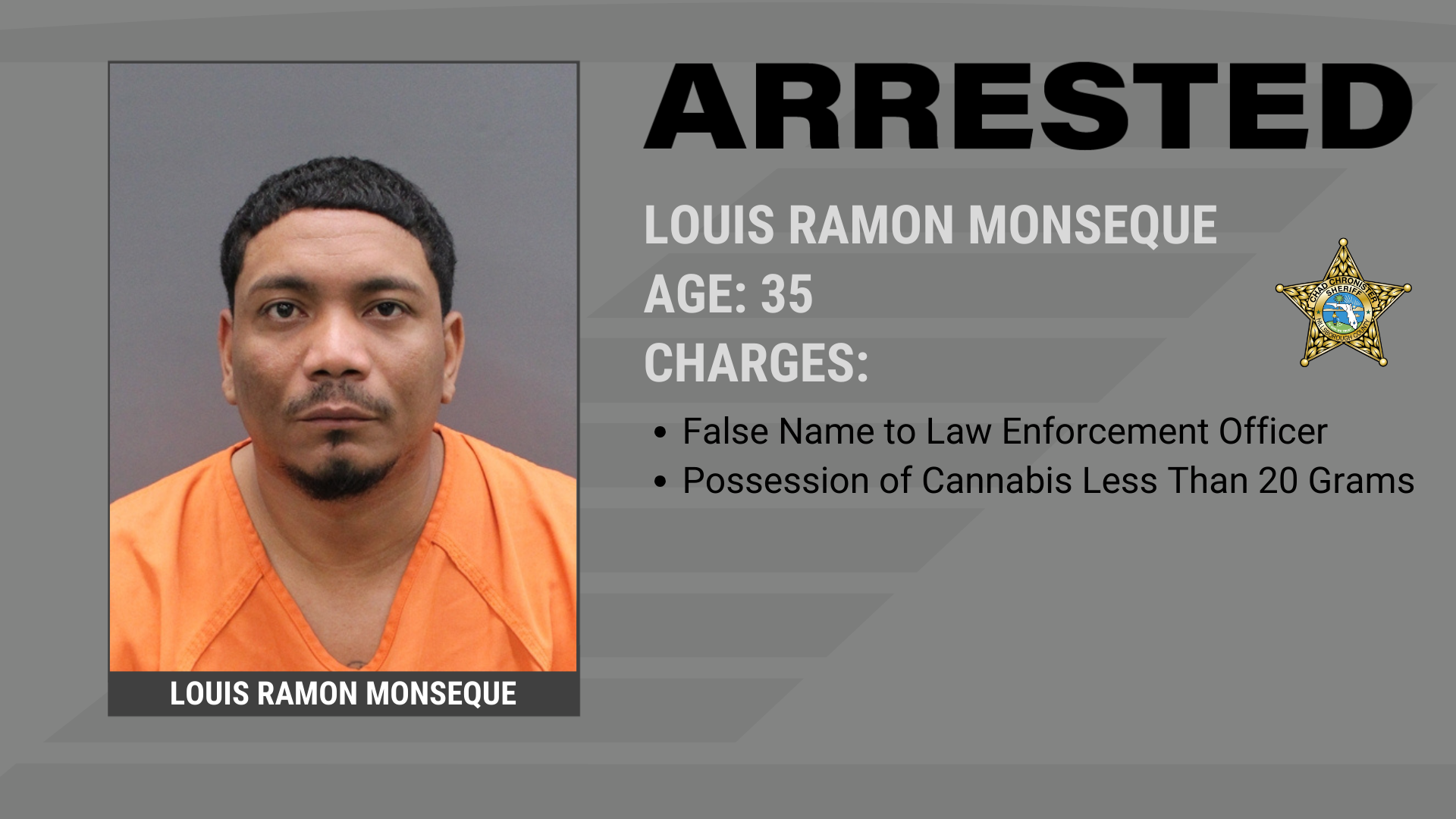 Traffic Stop Leads to the Arrest of Three Unauthorized Aliens Linked to Residential Burglary Supporting Image