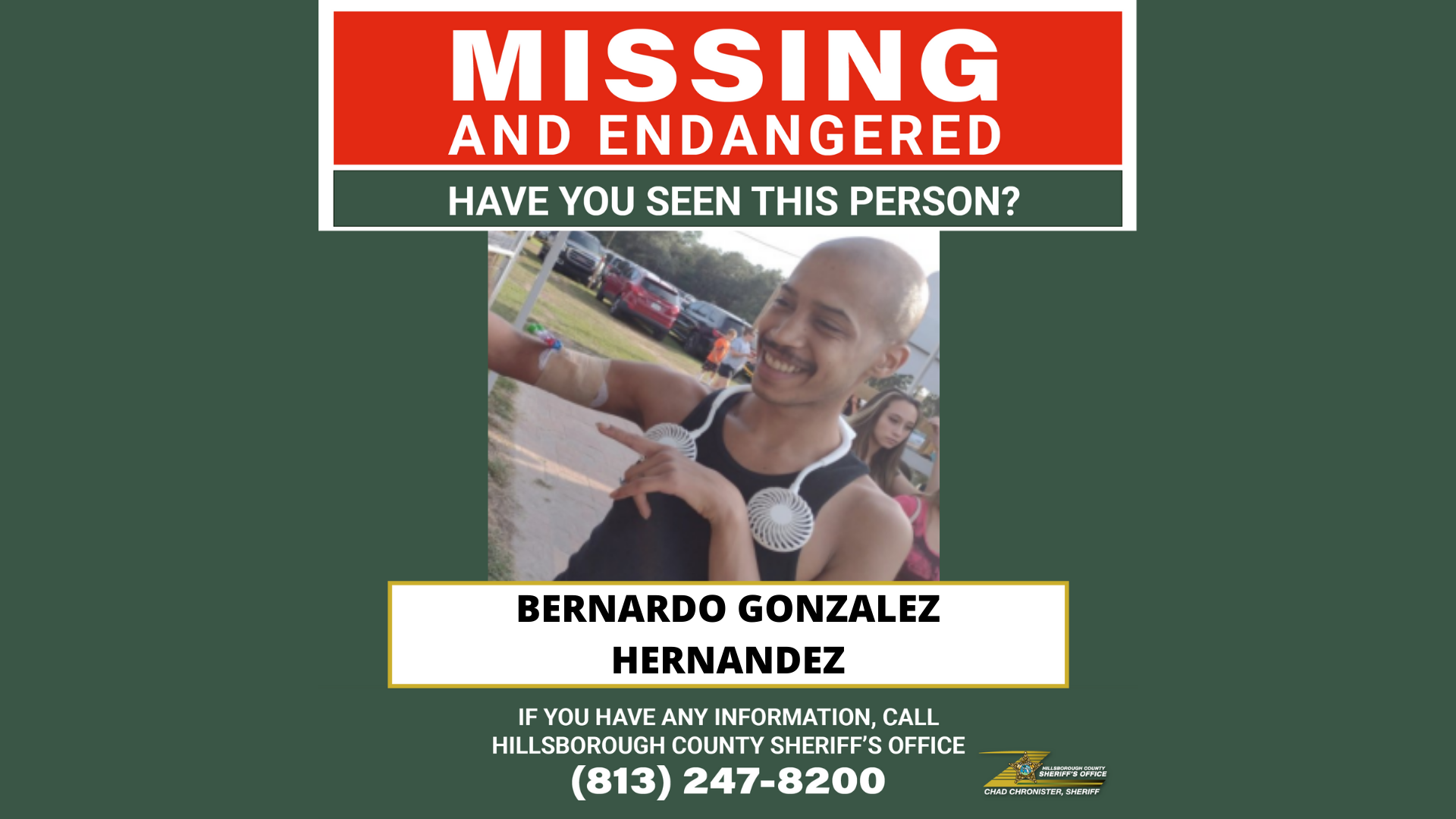 Missing, endangered adult located