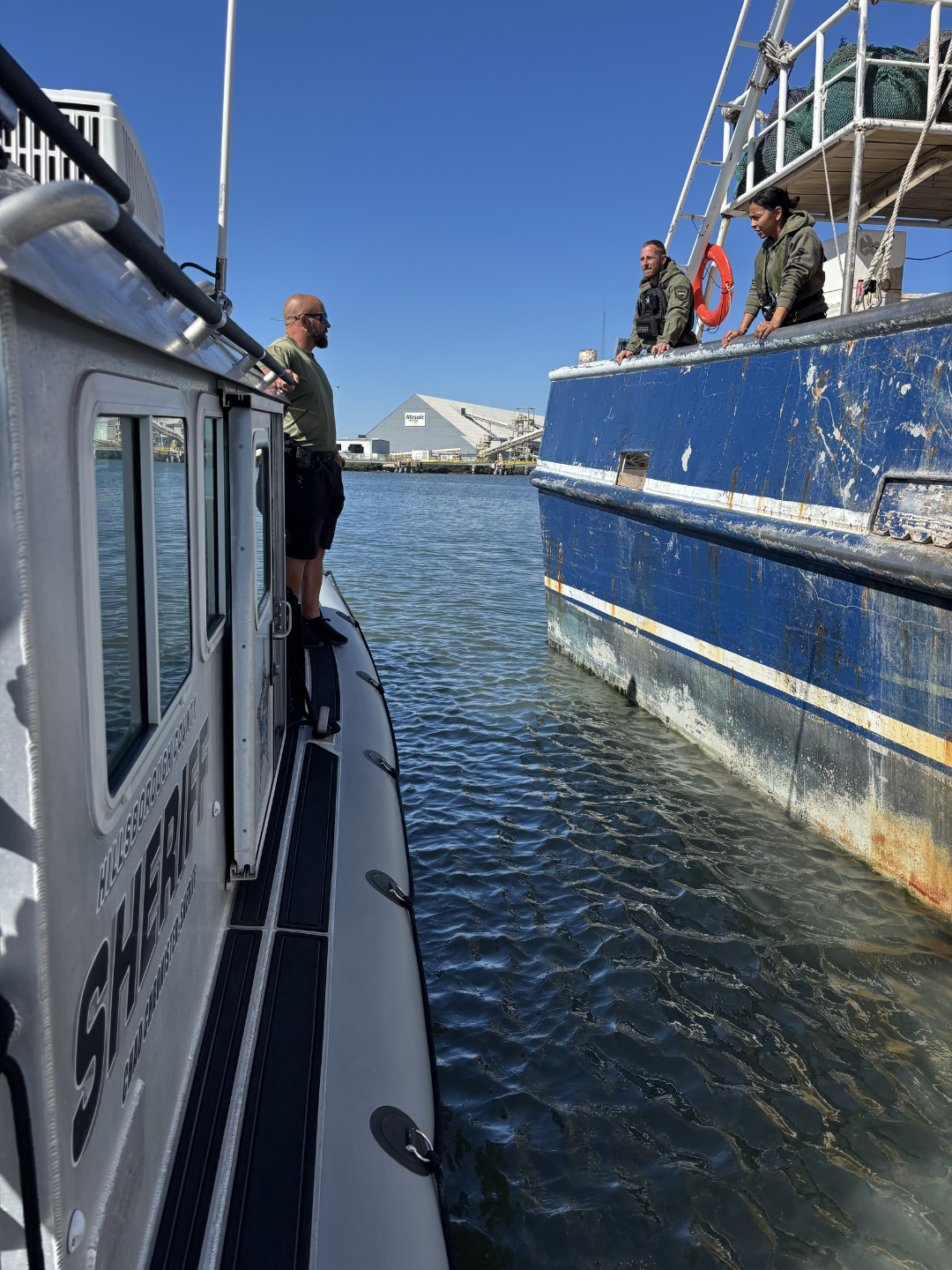 Joint Effort Delivers Results on the Water Supporting Image