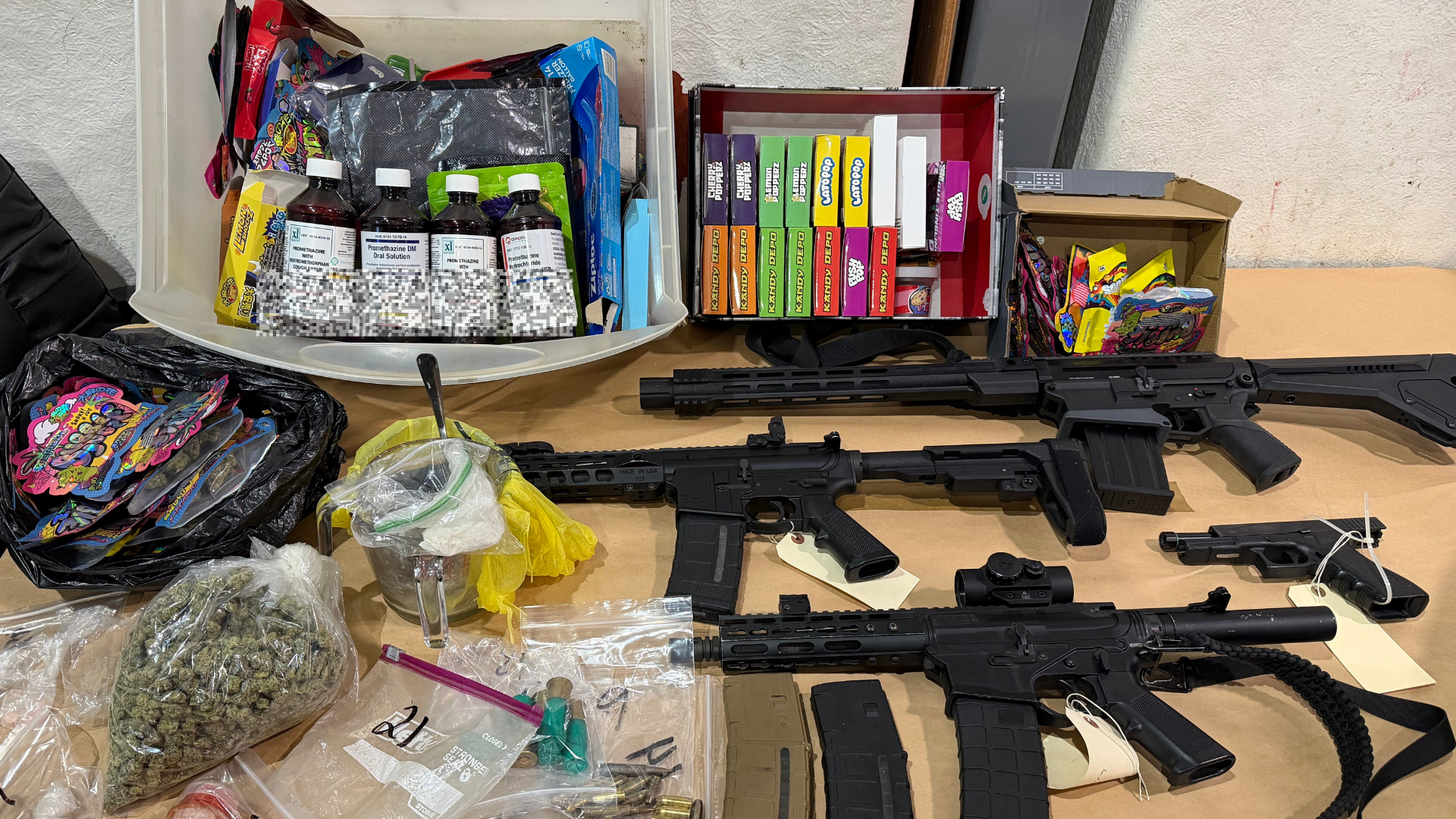 Three Behind Bars After Gang Unit Search