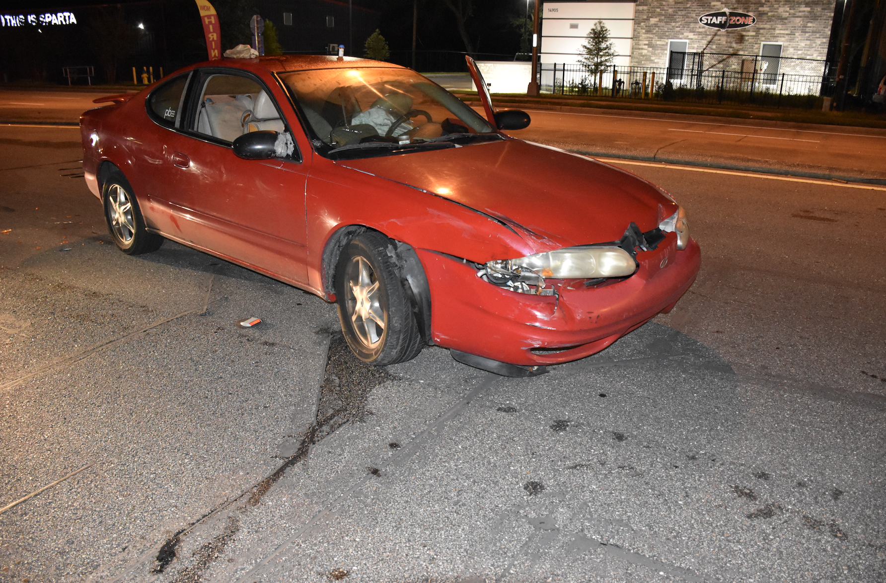 Driver arrested for DUI after hitting HCSO vehicle Supporting Image