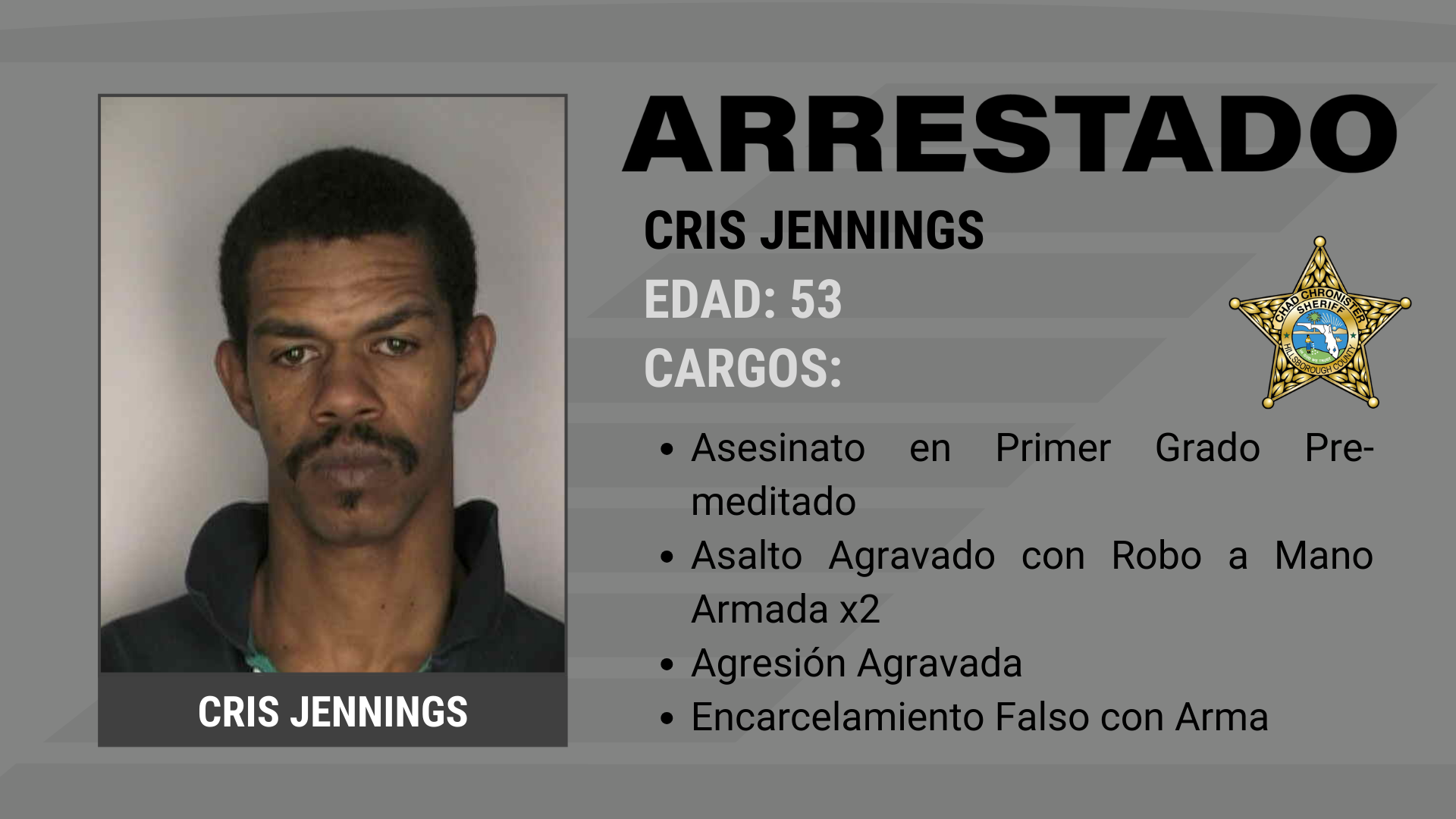 Hombre Arrestado por Asesinato en Keystone