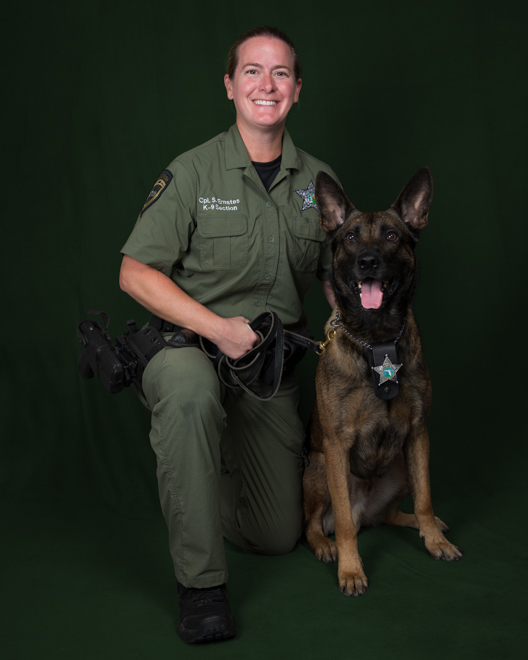 K9 Unit Sarah Ernstes and Roy Image