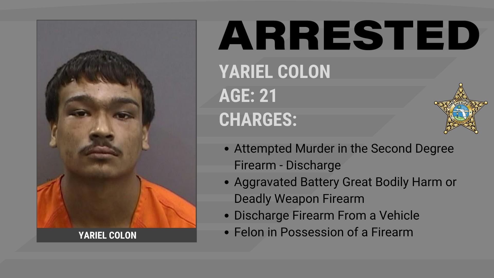 Two Arrested in Connection with Tampa Shooting