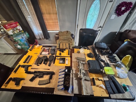 Teenager Arrested for Possession of Firearms and Narcotics 