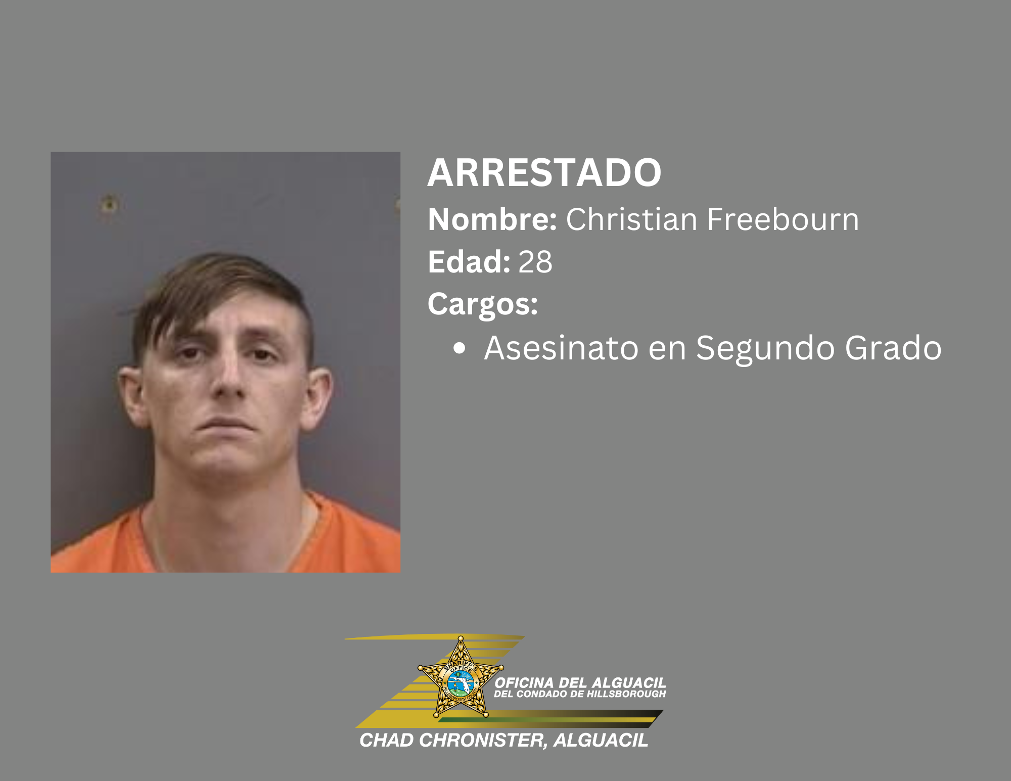 HOMBRE ACUSADO DE HOMICIDIO DESPUÉS DE INVESTIGACIÓN
