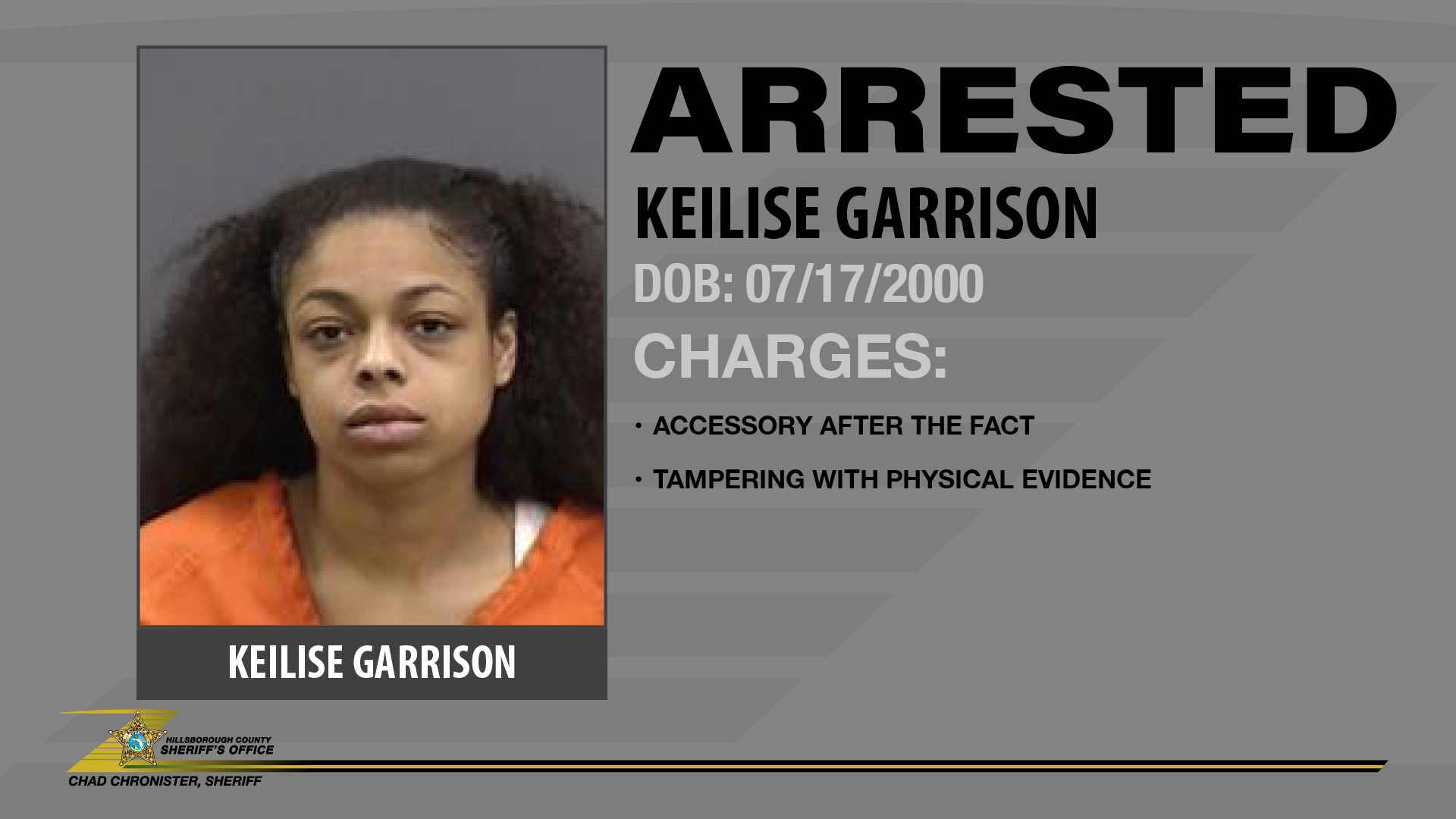 Sospechosos arrestados después de que un oficial de HCSO fuera lesionado  Supporting Image