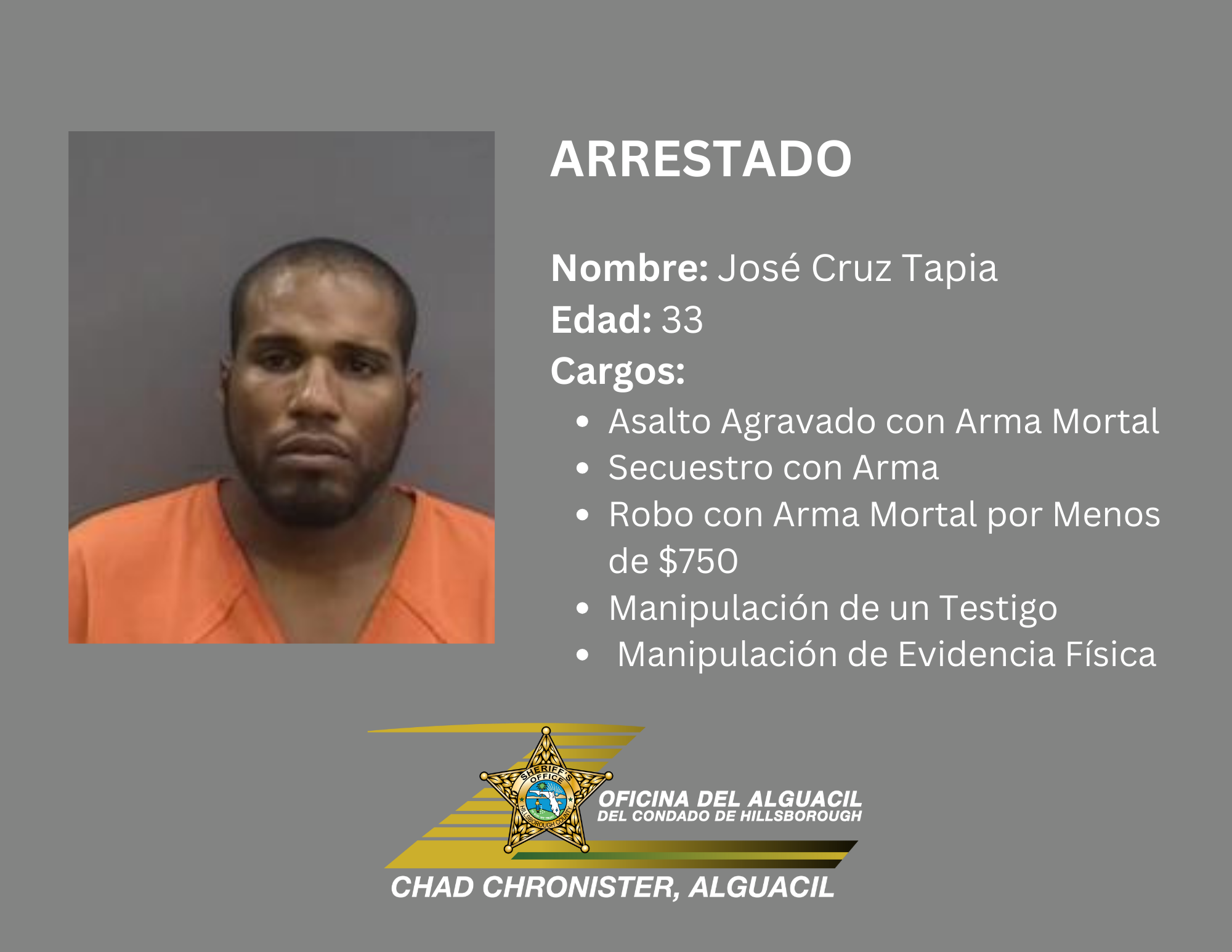 LADRÓN DE 7-ELEVEN ARRESTADO